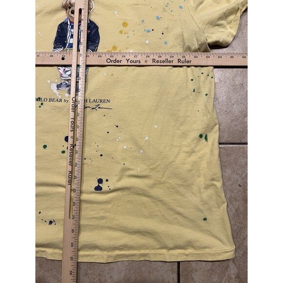 Polo by Ralph Lauren Yellow Bear Graphic Tee - Picture 5 of 7